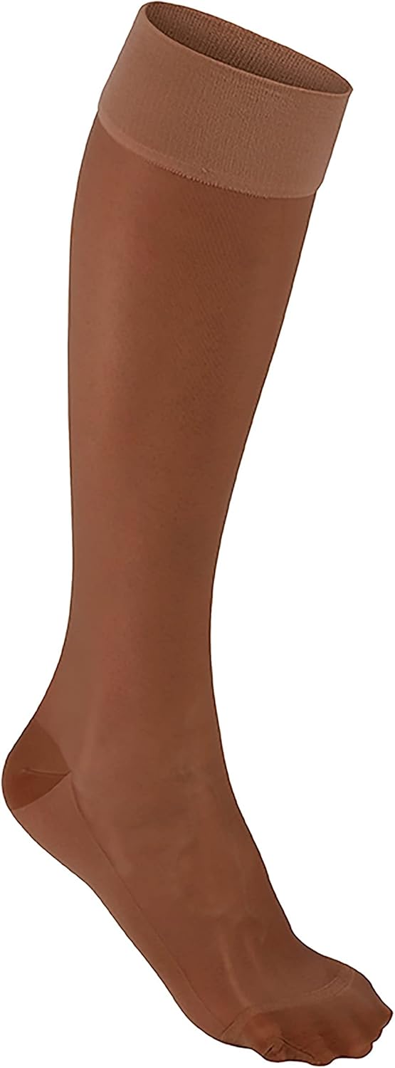 FUTURO Ultra Sheer Knee Highs for Women, Nude, 71060EN, Medium, Moderate (15-20 mm/Hg) - Image 8